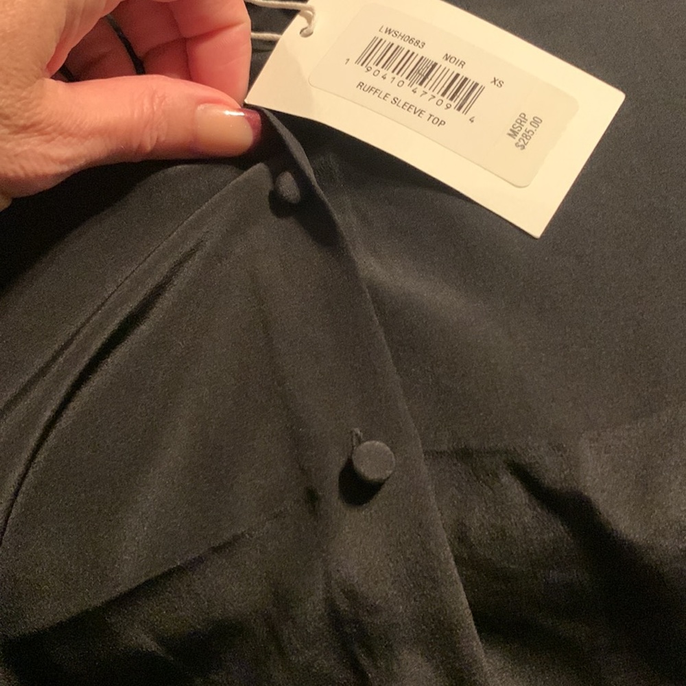 NWT Frame Ruffle sleeve top - Picture 10 of 10